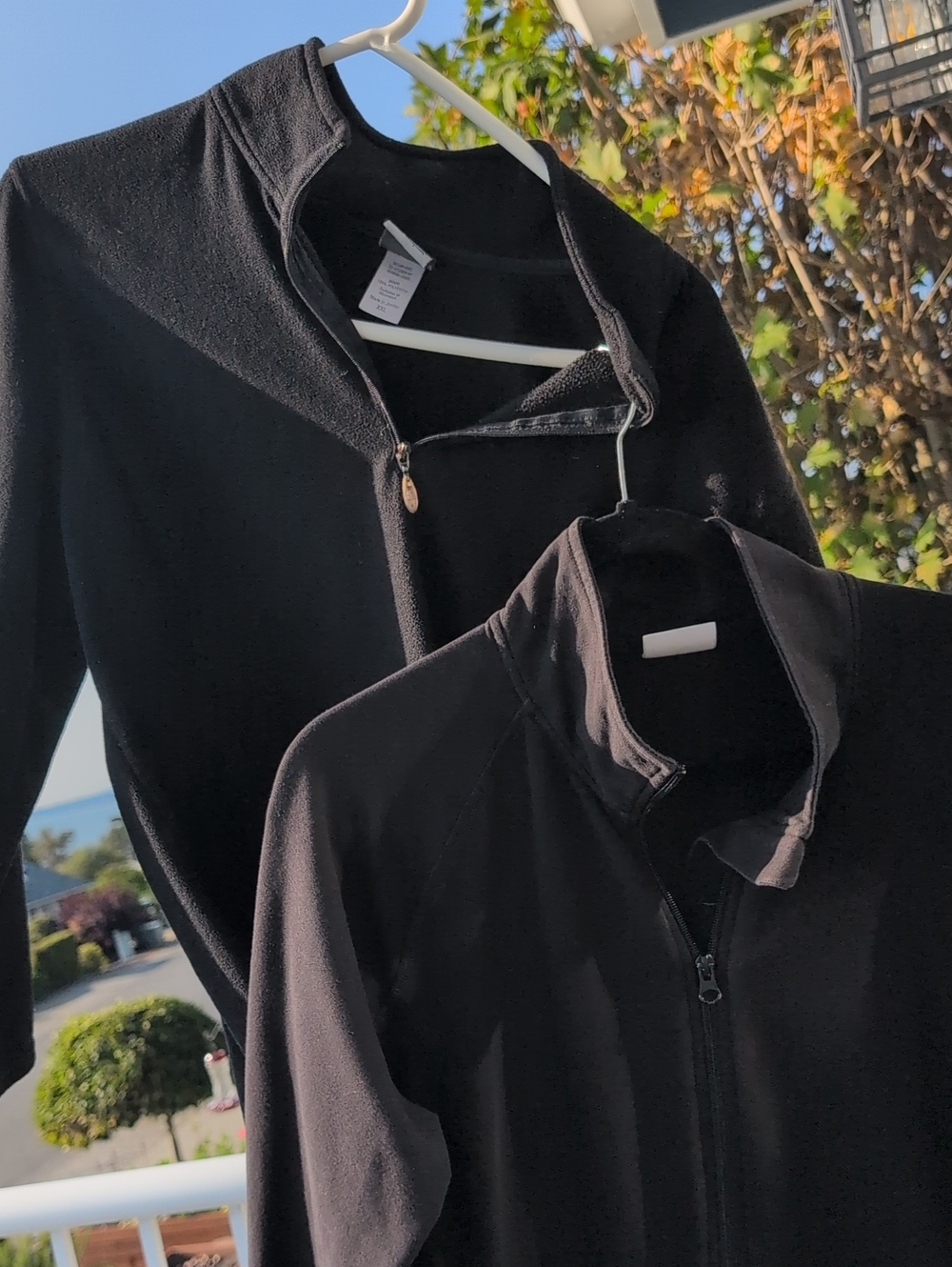 2 Black Jackets XXL Women